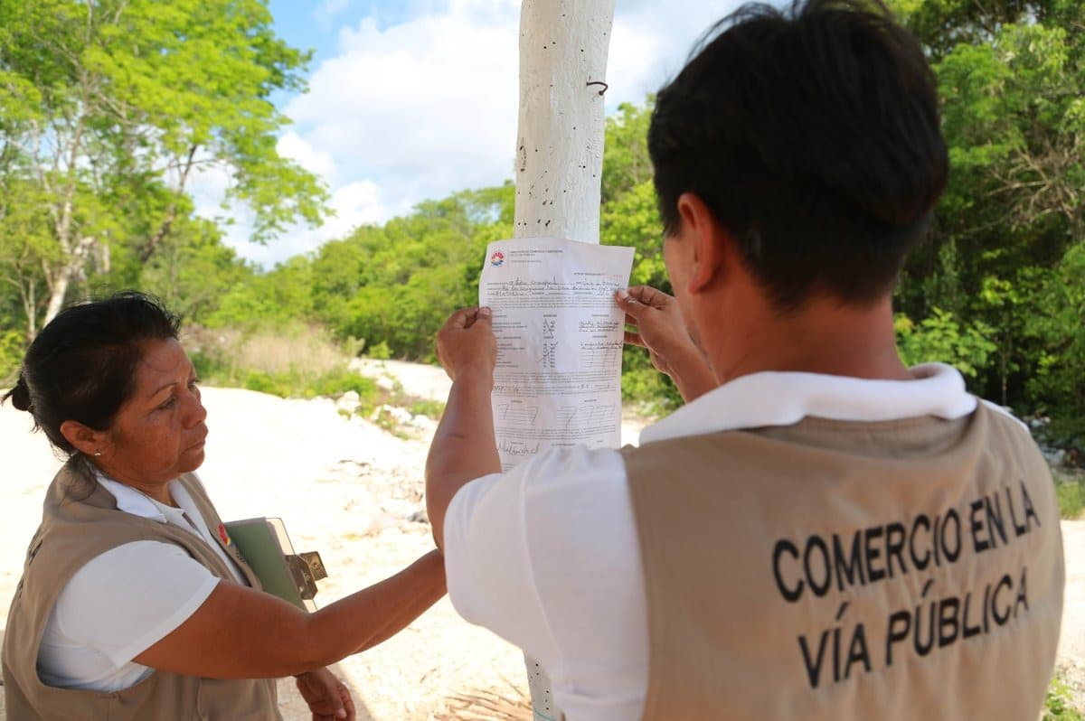 Van 35 clausuras a asentamientos irregulares en Cancún
