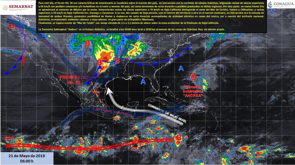 Sigue el clima extremoso en Quintana Roo