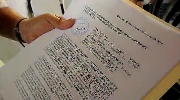 Ingresan activistas exhortos para despenalizar el aborto