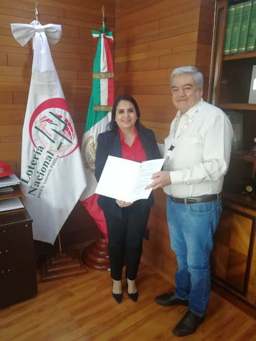 Mayuli Martínez logra acuerdo para que Cancún tenga billete de la lotería en 2020