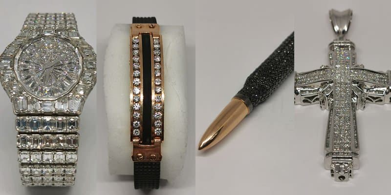 Estas son las "narcojoyas" que serán subastadas en Los Pinos