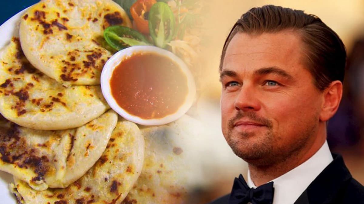 A Leonardo DiCaprio no le gustan los tacos, prefiere las pupusas