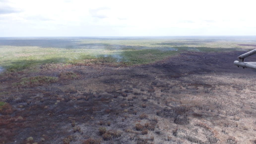 Incendio en Sian Ka'an, controlado en un 85%