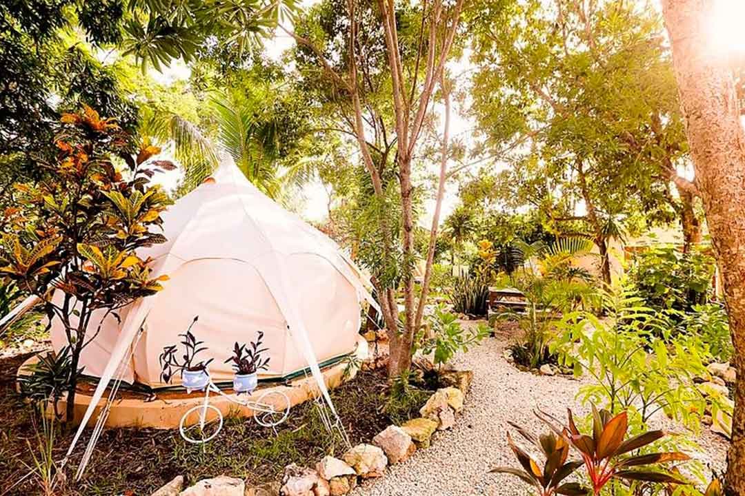 Glamping, el innovador estilo de hospedaje en Quintana Roo