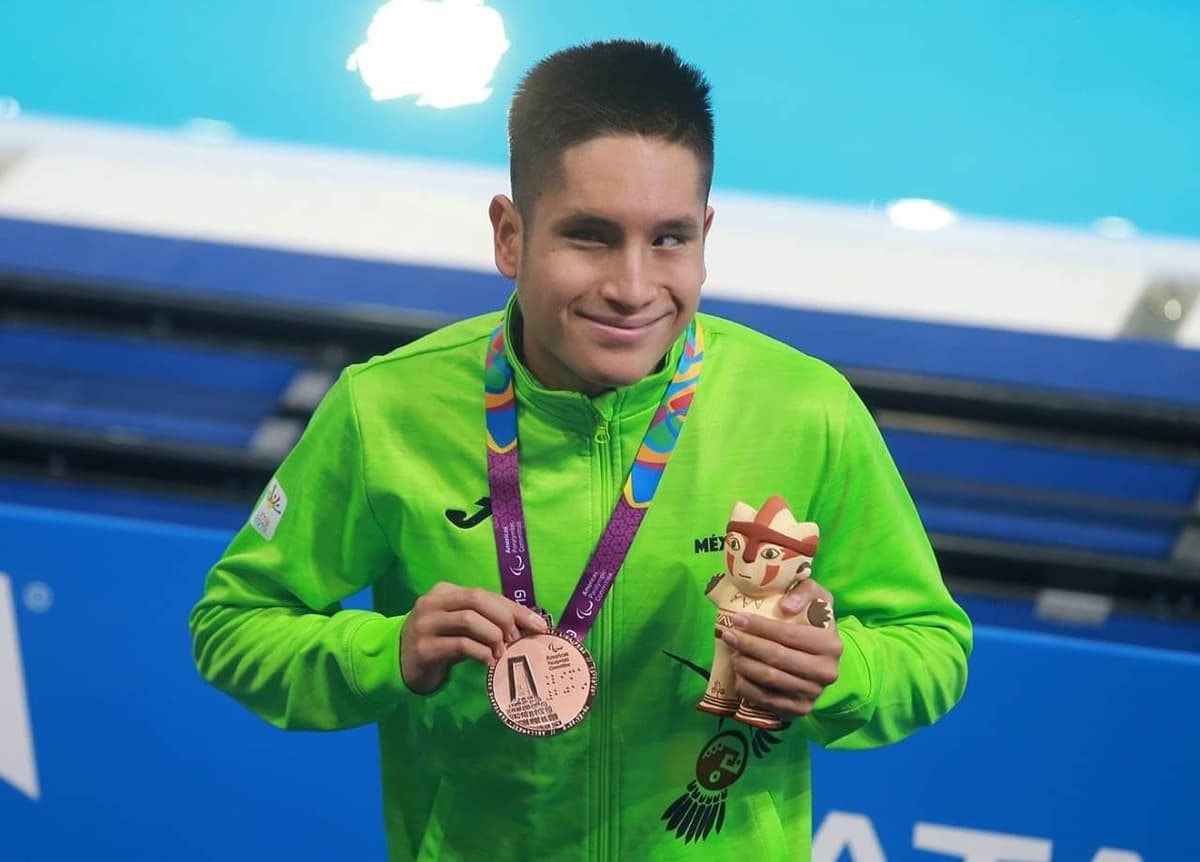 Otra medalla para Quintana Roo: Andy Guerrero logra bronce en los parapanamericanos