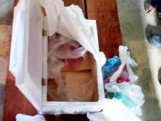 Fallece su bebé y al recibir el cuerpo le dan ataúd con basura