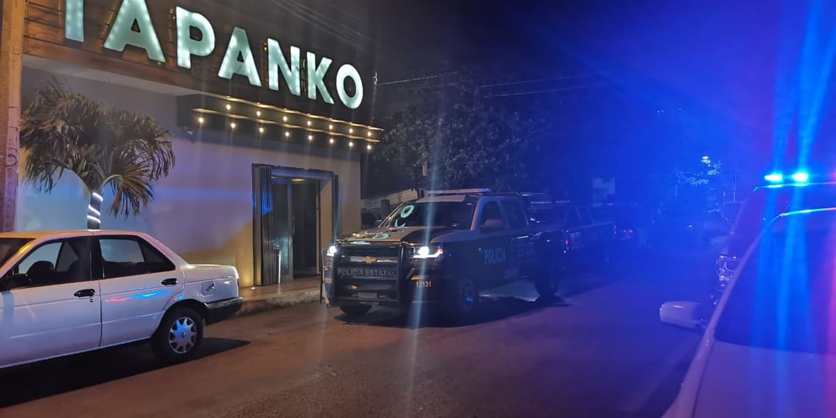 Cinco detenidos con droga, tras operativo en bares de Playa de Carmen