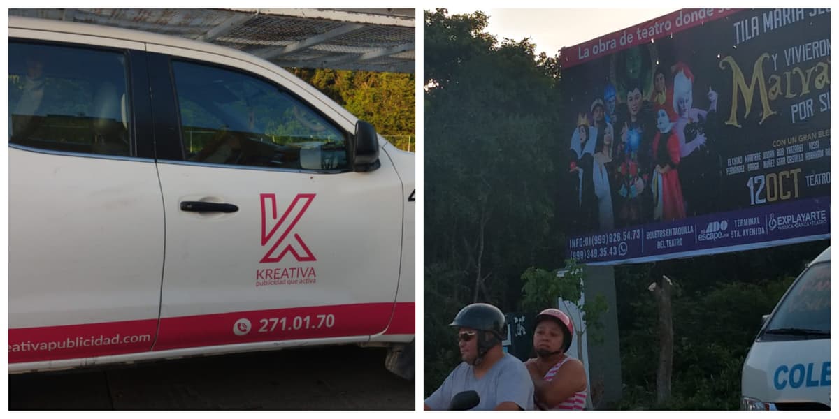 ¡A machetazos! Empresa de publicidad tala árbol en Playa del Carmen