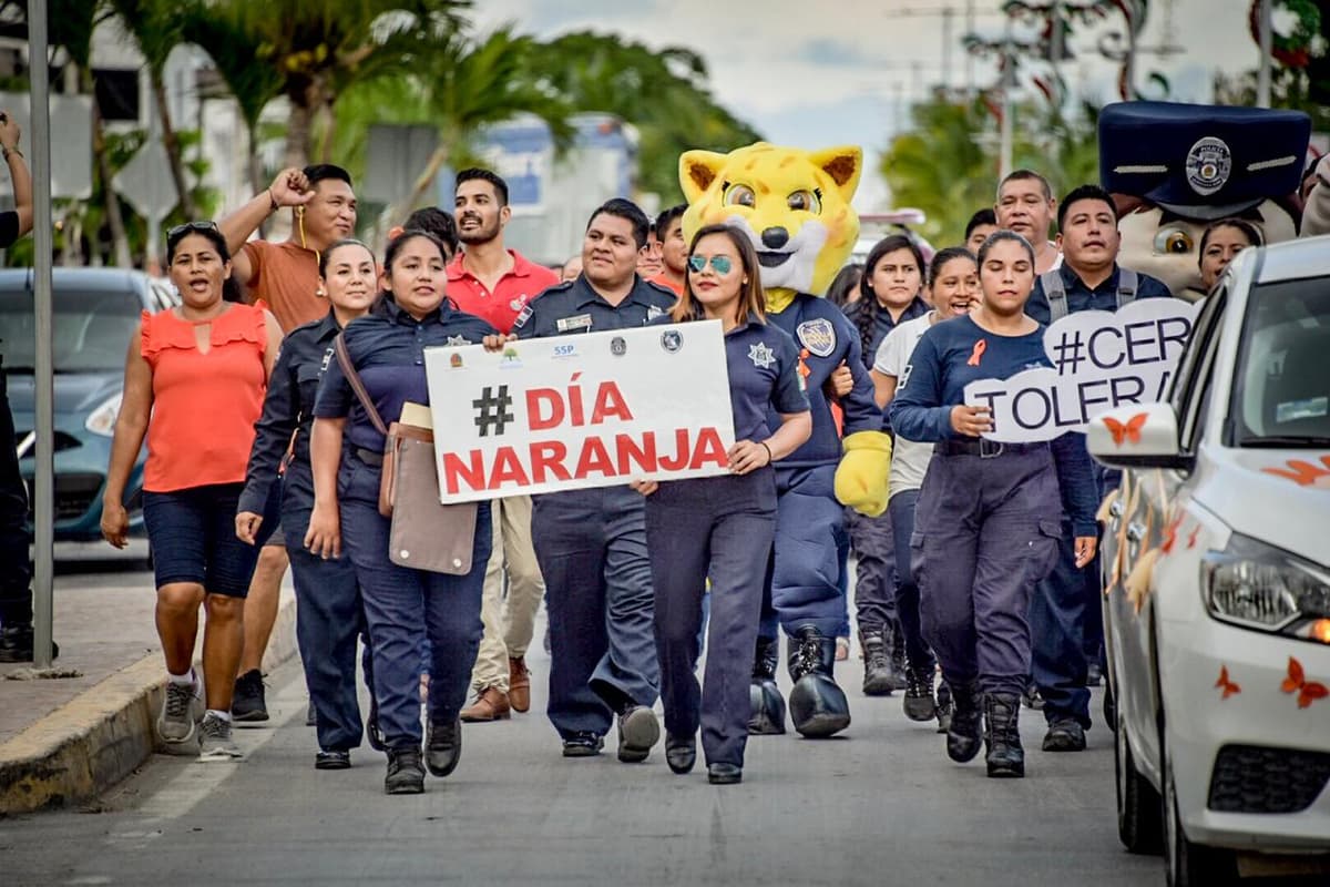 Marchan para visibilizar la violencia contra las mujeres