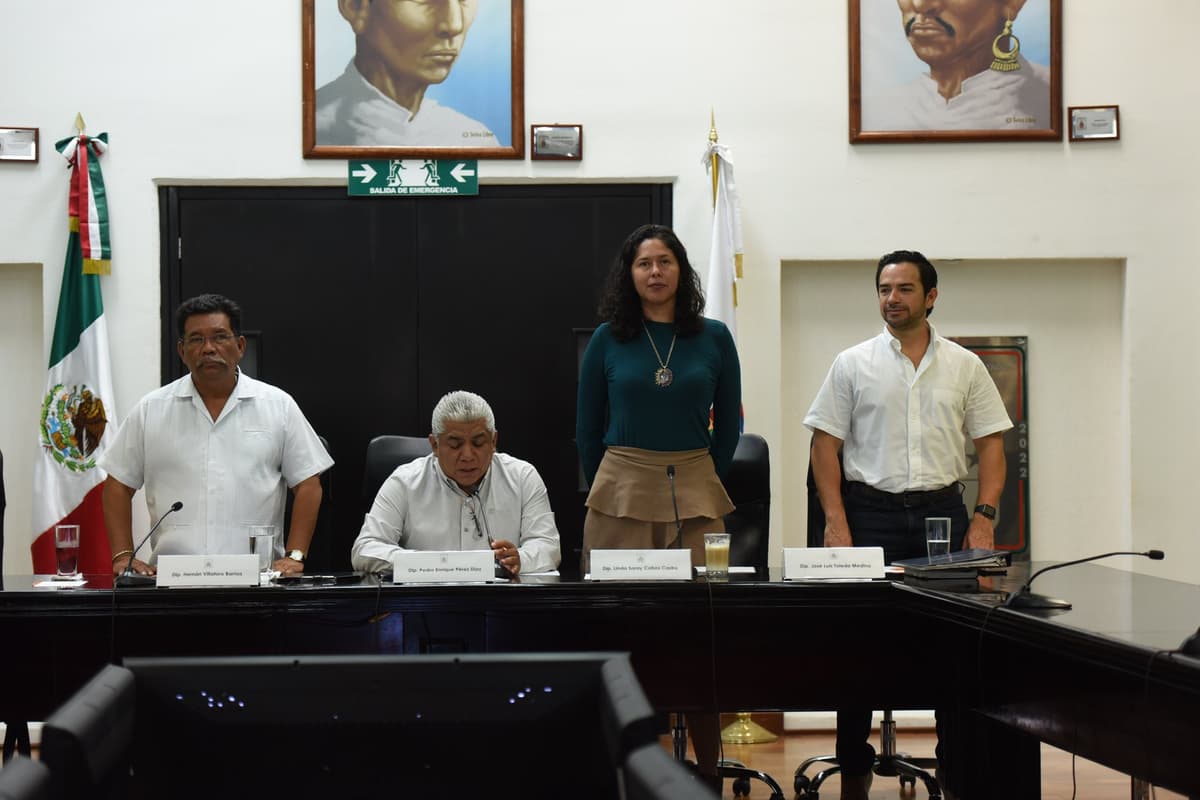 Instalan comisiones sin los diputados del PVEM