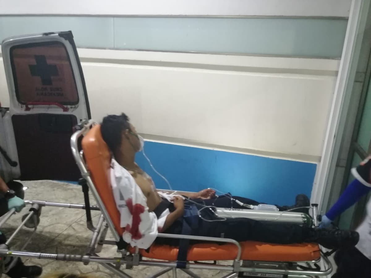 Apuñalan a guardia de seguridad en Cancún