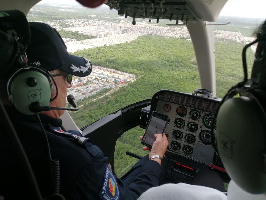 Arranca operativo de búsqueda de mando policiaco, hasta por aíre