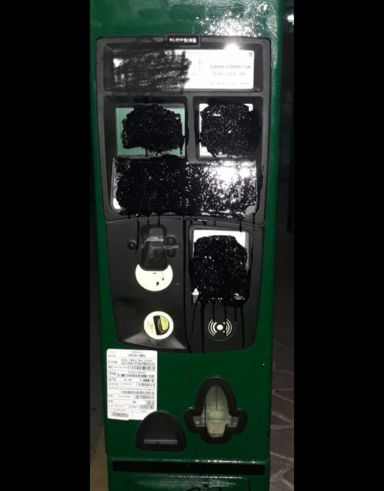 Parquímetros de Playa son de bajo costo, por lo que vandalismo no preocupa a concesionaria