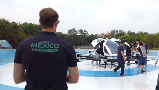 Anuncia Idefin traslados a bordo de un dron a Tulum