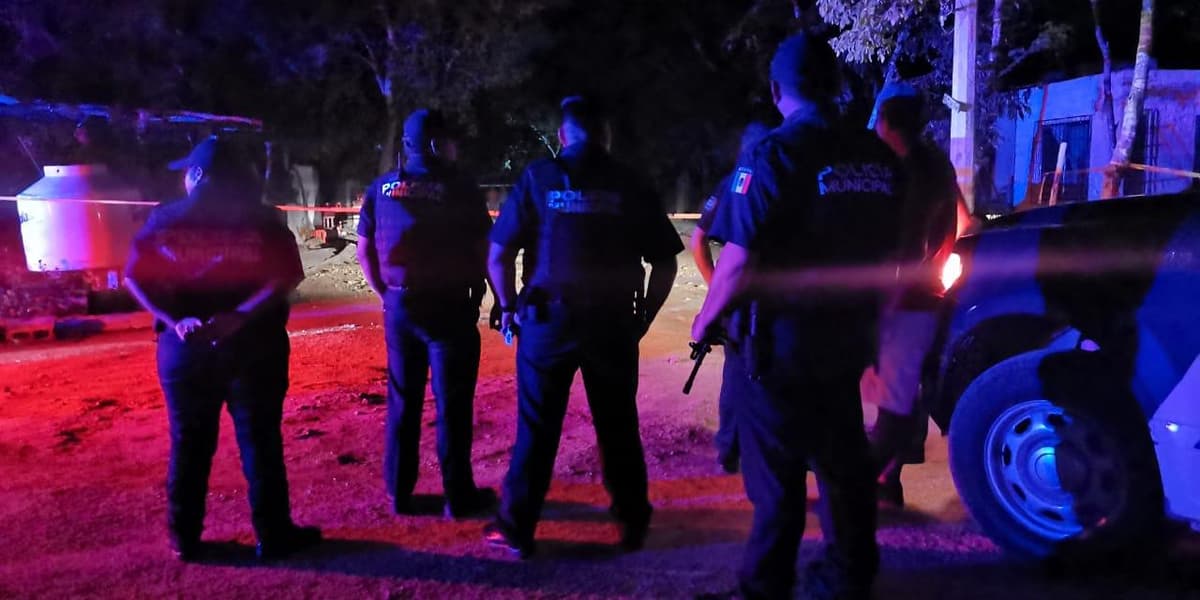 Hombre es baleado en la espalda en Cancún