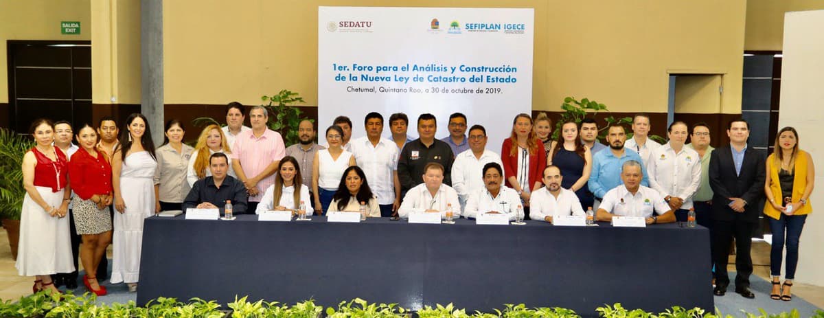 Sefiplan participa en el foro de análisis y construcción de nueva Ley de Catastro