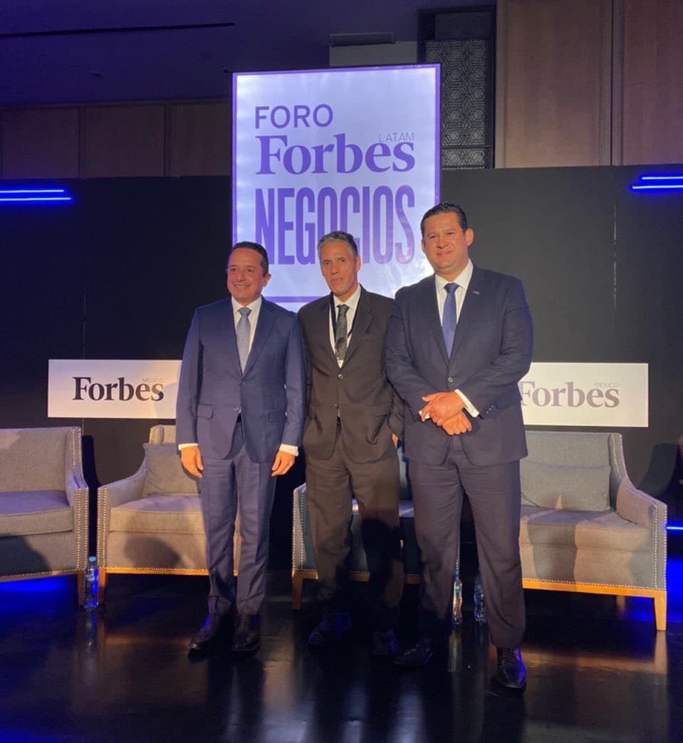 Participa Carlos Joaquín en el Foro Forbes 2019, "México somos todos"