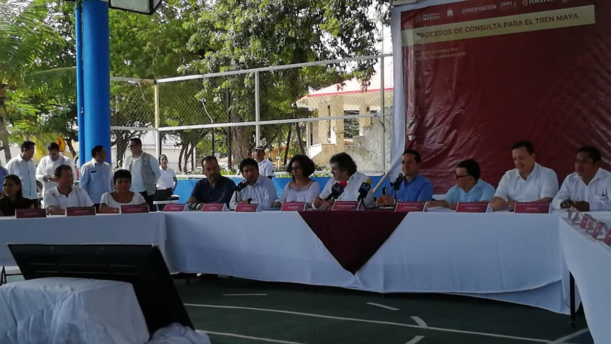 Todo listo para la consulta del Tren Maya en Quintana Roo