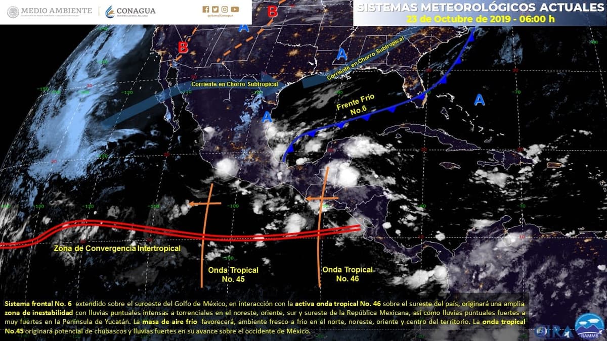 Clima: Siguen las lluvias en Quintana Roo