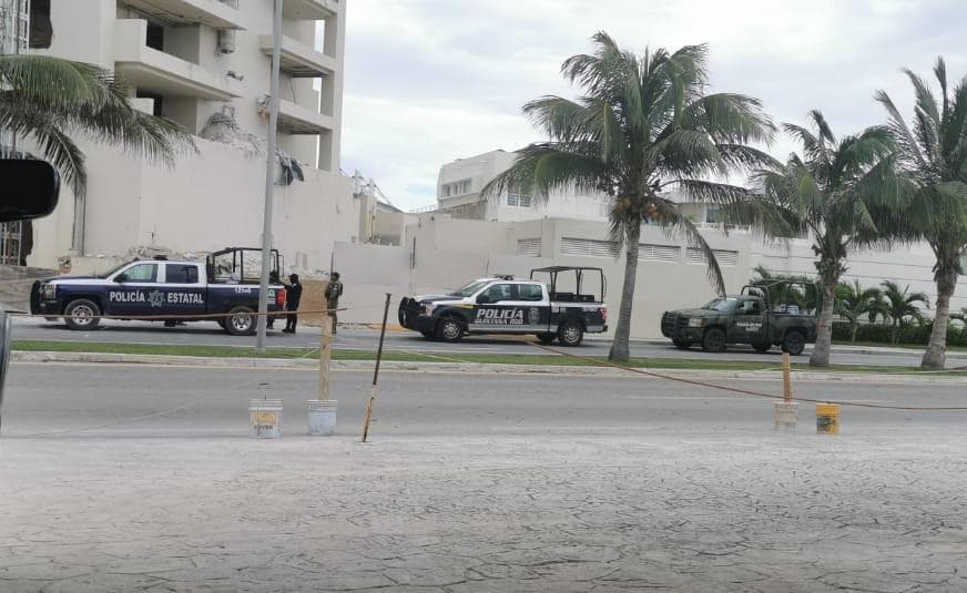 Operativo antidrogas en la Zona Hotelera