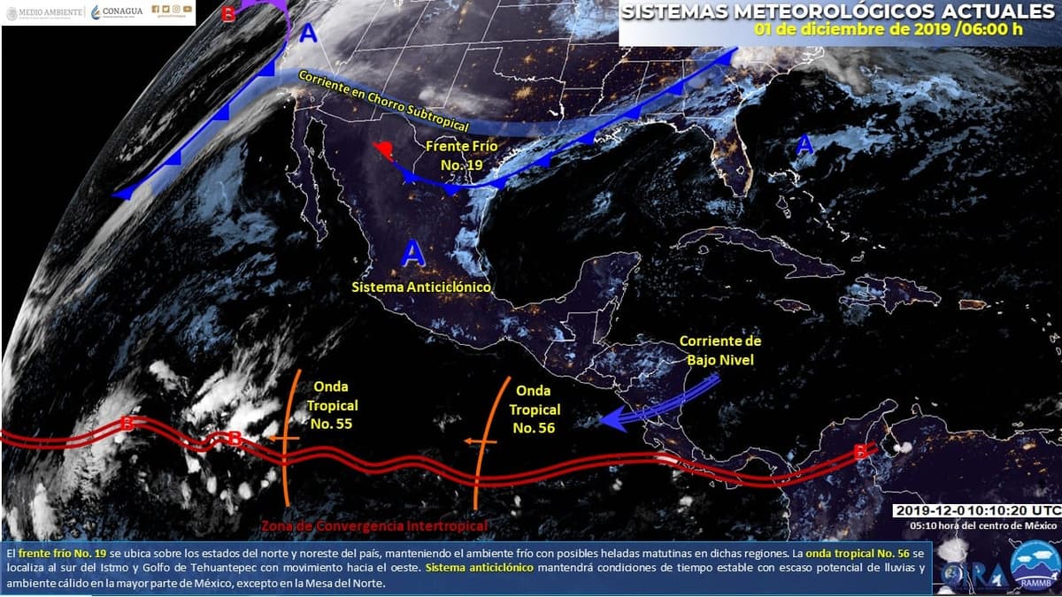 Clima: Caluroso y con poca probabilidad de lluvias en Quintana Roo