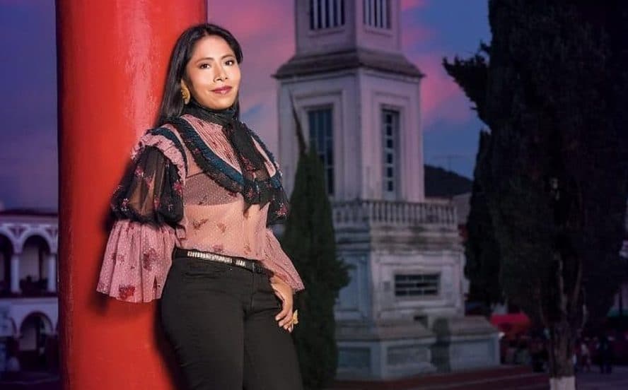 Yalitza Aparicio está interesada en trabajar por la educación indígena