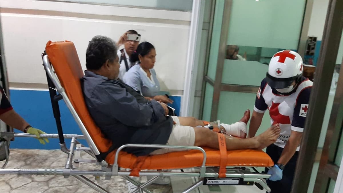 Hombre recibe balazo en el pie, en Cancún