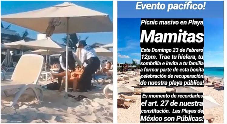 Zofemat da visto bueno a picnic masivo en Mamitas Beach