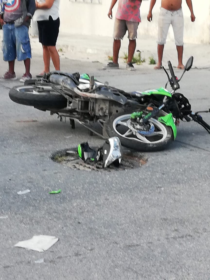 Muere motociclista atropellado ayer en Playa del Carmen