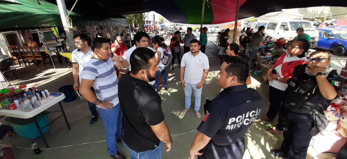 Se rebelan locatarios del mercado Ignacio Manuel Altamirano en Chetumal