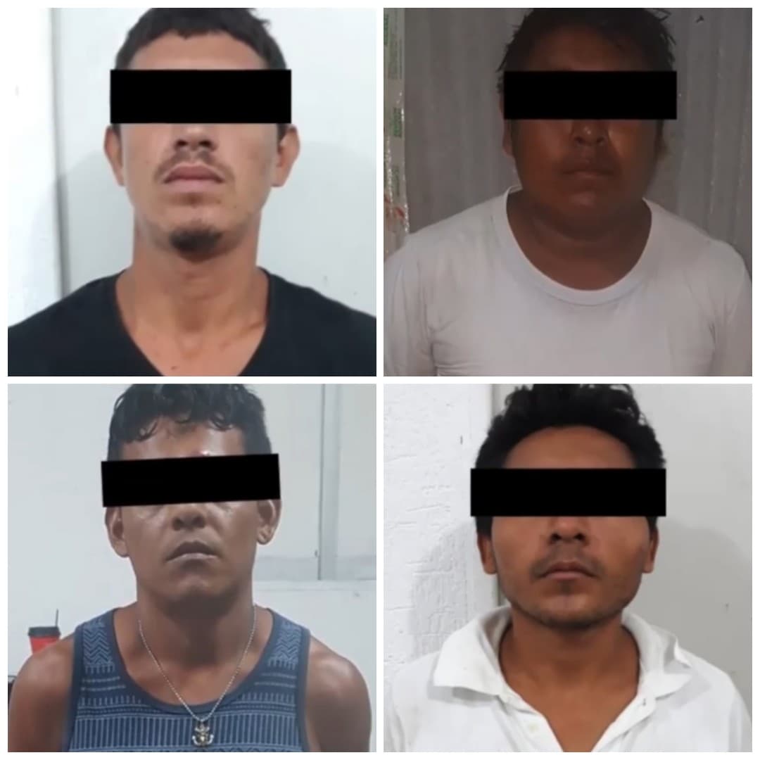 Dan cárcel a dos de seis extorsionadores detenidos en 2018