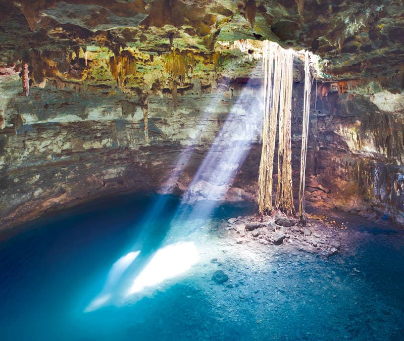 ¿Presentan coliformes fecales los cenotes de Yucatán?