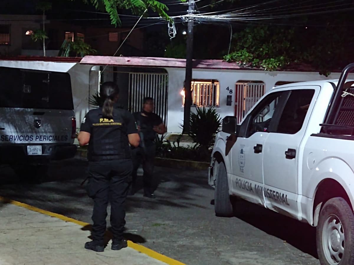 Catean lugar donde asesinaron al policía estatal Archi Yama, en Cancún