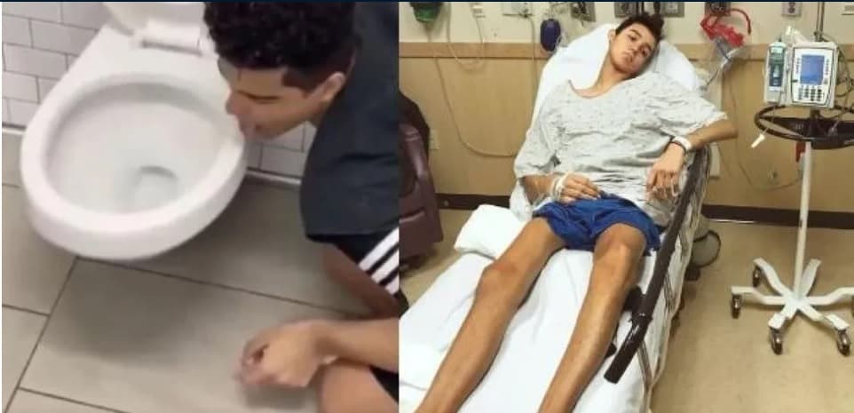 Da positivo a Covid-19, influencer que lamió WC por 'coronavirus challenge'