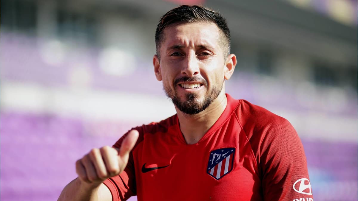 Herrera pierde titularidad con Atlético de Madrid