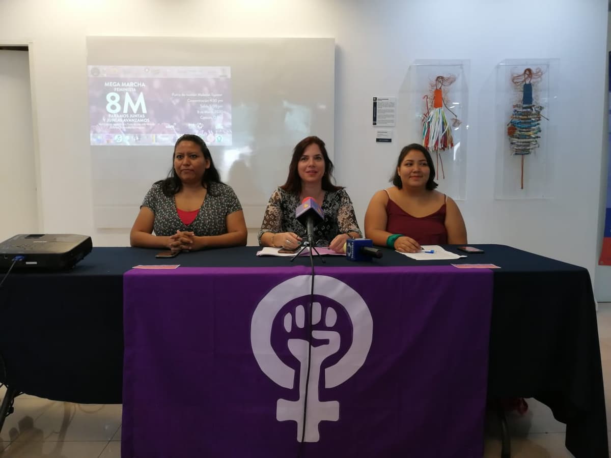 Convocan a marcha feminista en Cancún sin pañuelos celestes, antiaborto