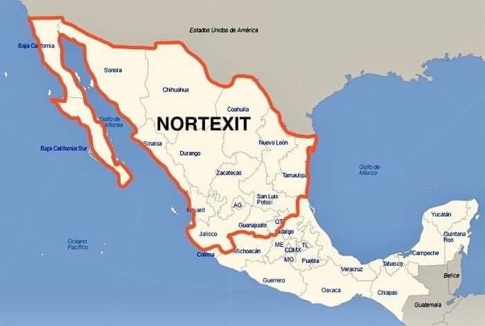 Que el norte de México se quiere separar del sur, aquí toda la información del "Nortexit"