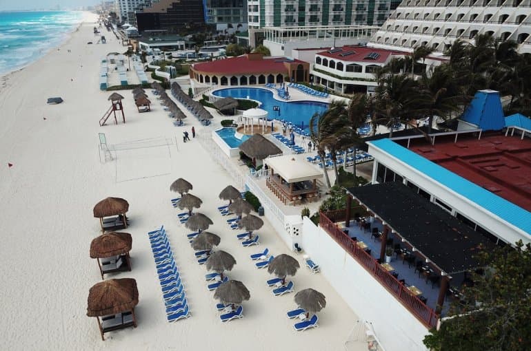 Parece ciencia ficción ver la Zona Hotelera de Cancún vacía en plena temporada de Semana Santa