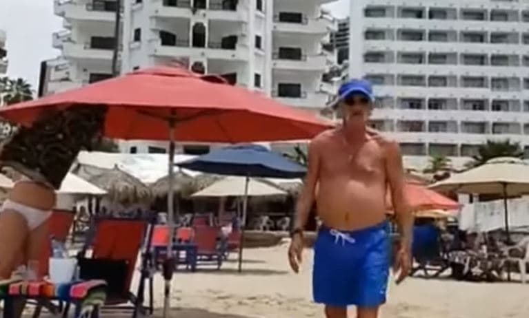 Turistas agreden a reportera por grabarlos disfrutando de la playa en Puerto Vallarta