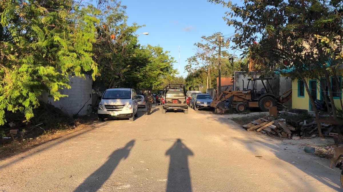 Rescatan a plagiado en Tulum y detienen a tres