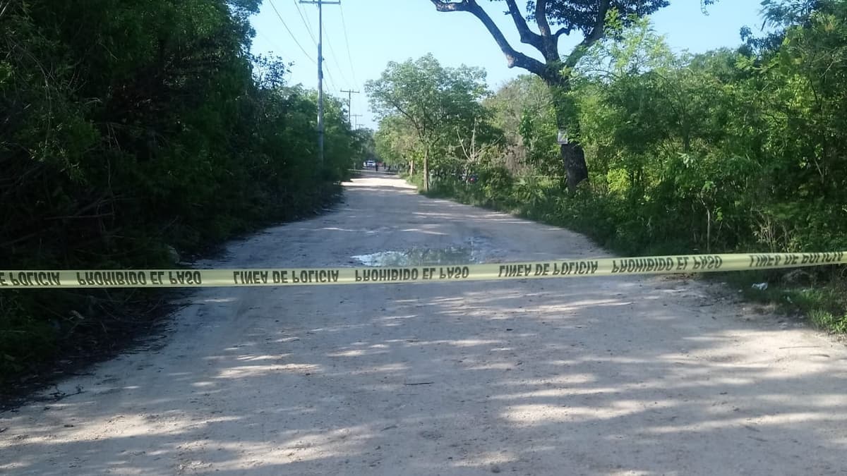 Feminicidio en Cancún; abandonan cuerpo de mujer, desnudo y con mensaje