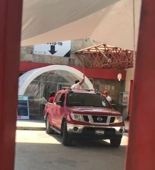 Video: Paciente con Covid-19 escapa de hospital, pero al sentirse peor regresa