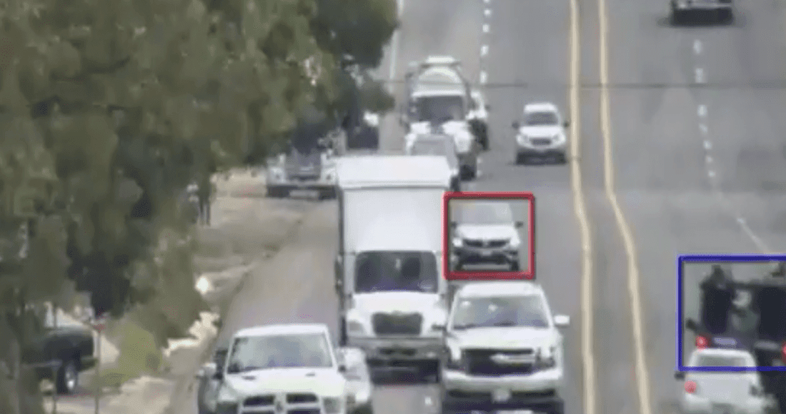 Video: Captan la persecución entre policías y sicarios en el atentado a García Harfuch