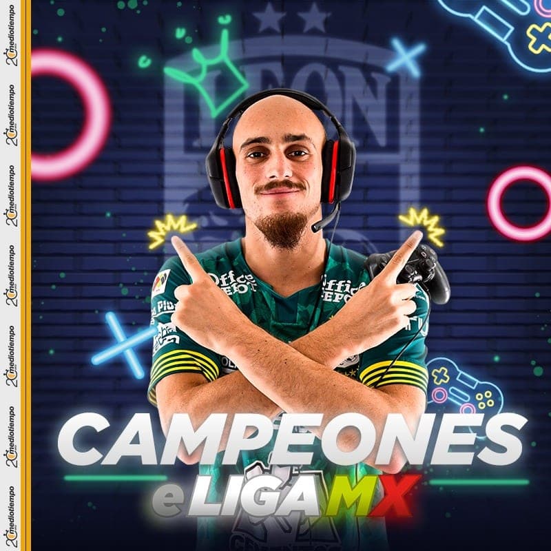 León derrota al América y es el primer campeón de la e-Liga MX