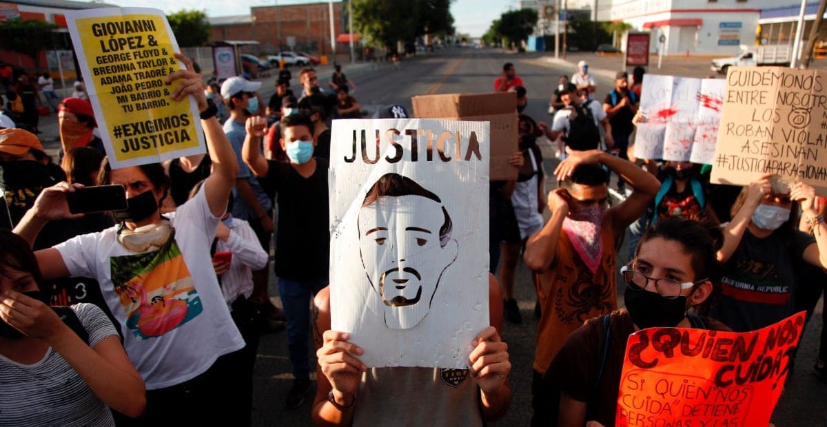 Por ejecución extrajudicial, murió Giovanni López: Derechos Humanos de Jalisco