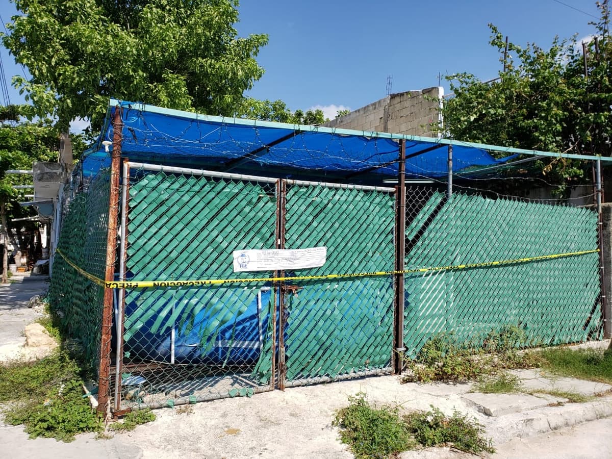 Sigue bajo resguardo “narcolaboratorio” cateado en Cancún