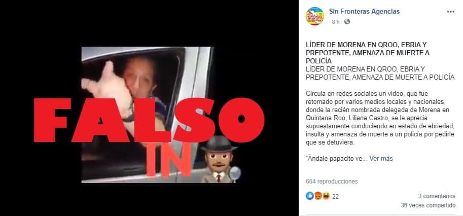 Reciclan video antiguo para calumniar a delegada de Morena