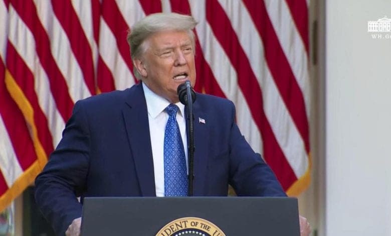 Donald Trump declara toque de queda tras protestas en Estados Unidos