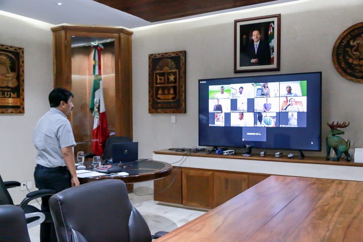 Toma protesta virtual nueva delegada de Akumal