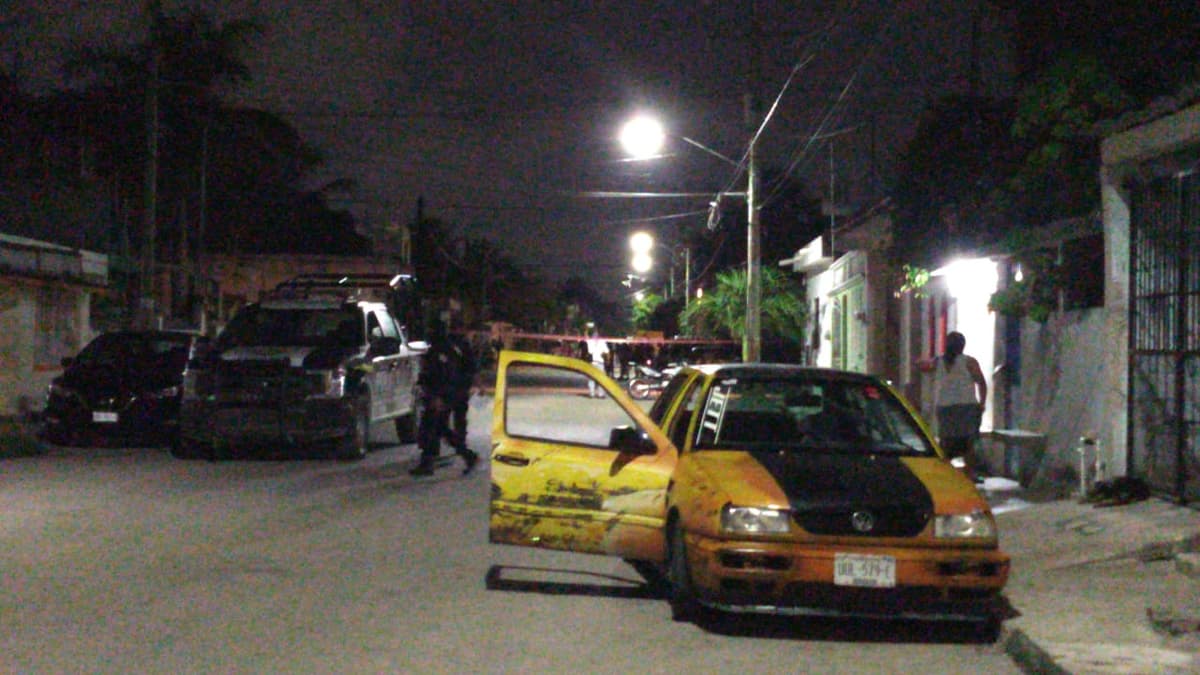 Hieren de bala a hombre en la Región 103 de Cancún